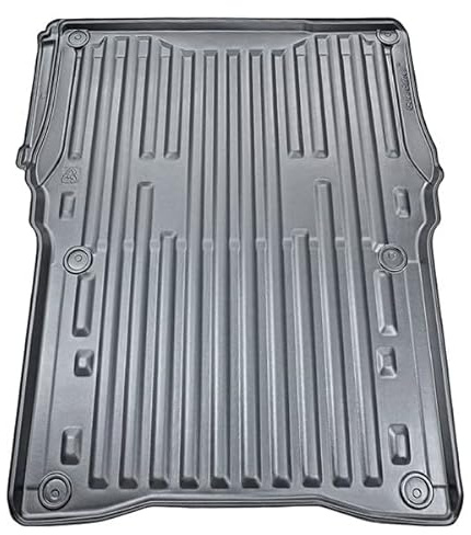 Car Lux AR06296 - Tappetino protettivo con vaschetta per copertura del bagagliaio, zona di carico, per Partner Standard L1 06.2018- Furgone Cargo da 2018-