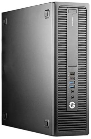 HP 800 G3 SFF PC Computer Desktop, Windows 11 Pro + Office 2021, Intel Core i7-6700 Ram 32GB DDR4 1TB (1x512GB SSD + 1x500GB HDD) (Ricondizionato) i7 32GB 500GB+500GB
