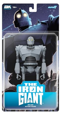 Super7 Deluxe The Iron Giant - 7 Iron Giant Action Figure Classic Animated Movie Collectibles and Retro Toys
