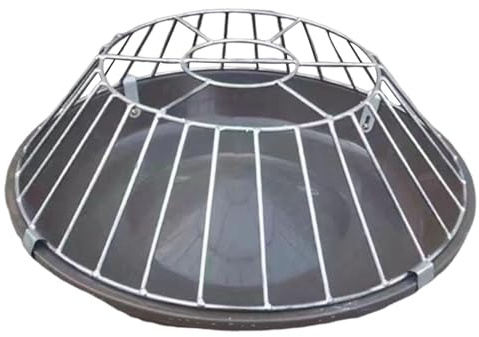 Ioensy Distributeur de Nourriture pour Poules, Pigeons et Canards. Plateau Distributeur D'aliments pour Poules, Cailles et Canards, 30 Trous