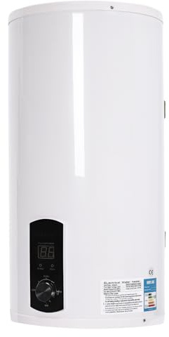 Varmvattenspanna 80 liter, varmvattenbehållare panna med handdusch, vattenpanna för badrum frisörsalonger smart panna, 2 000 W, justerbar temperatur 77–167 °F