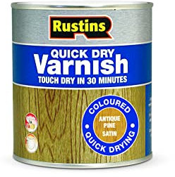 Rustins Quick Dry Varnish Antique Pine 500ml