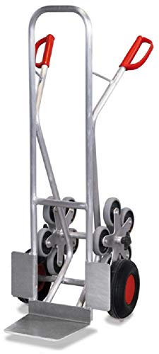 Aluminium Treppenkarre 2 fünfarmige Radsterne Alukarre Klappwagen Treppensteiger
