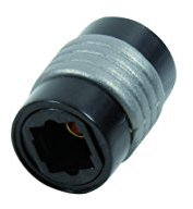 LogiLink CA1018 - Toslink optischer Audio Adapter zur Verlängerung schwarz