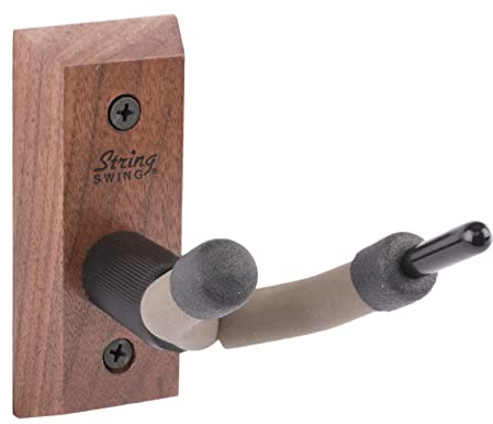 String Swing CC01V Wall Mount Violin Hanger (Black Walnut)