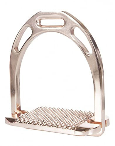 HKM SPORTS EQUIPMENT Steigbügel -Space-, per Paar, Rosegold, 12