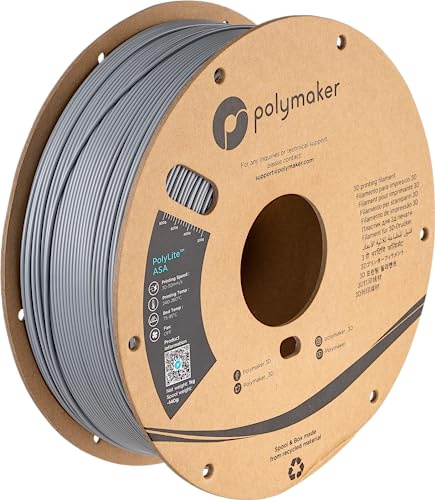 Polymaker PolyLite ASA Grau - 1.75mm - 1kg