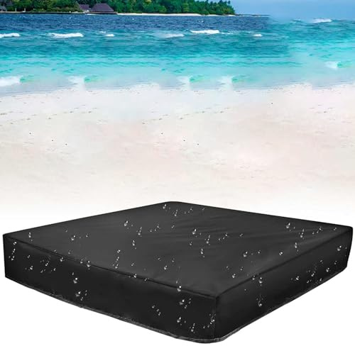 200 x 200 x 20 cm Copertura Sabbiera Impermeabile,Telo di Copertura per Sabbiera,Copertura per Sabbiera con Coulisse,Sabbiera per Bambini con Coperchio,Copertura Sabbiera Giocattoli