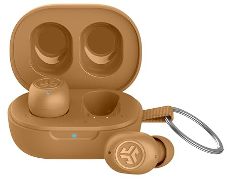 JLab JBuds Mini Tones, True Wireless-öronsnäckor, Bluetooth Multipoint, Be Aware Audio, IP55 svettbeständig, 7572 W