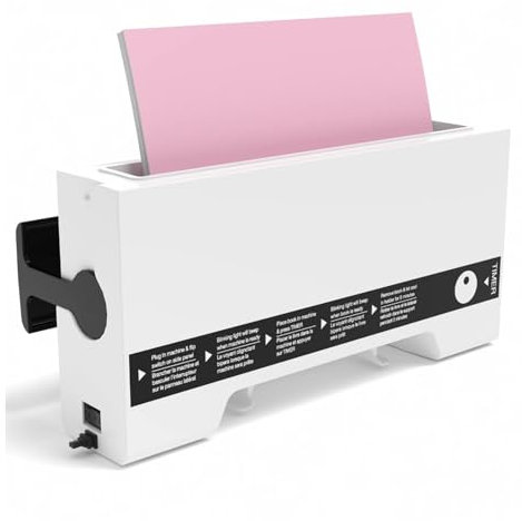 YQVEOT Bindemaschine, 12 Zoll A4 Thermische Bindemaschine Heiße Bindemaschine Thermische Binder Thermische Cinch für Zuhause, Büro