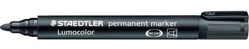 Staedtler Lumocolor permanent DRY SAFE 352-9 Permanentmarker black waterproof: Ja