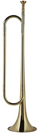 Kavallerie Trompete Instrument Bugle Horn aus Messing für Schulband Schüler