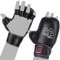BAY Cage Fighter MMA Handschuhe Sparring Training Krav MAGA schwarz Kinder Erwachsen (S)