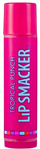 Lip Smacker Fruity Tropical Punch - Sweet Gift for Your Friends and Lip Care for Children - Tropical Fruit Flavour - Single Lip Balm - Lip Balm for Children