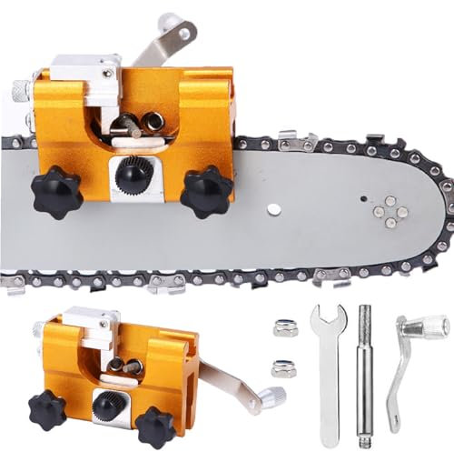 Afilador Cadena Motosierra Portátil Kit De Afilador De Motosierra Afilador de Cadenas de Motosierra Manual Para Todos los Motosierra