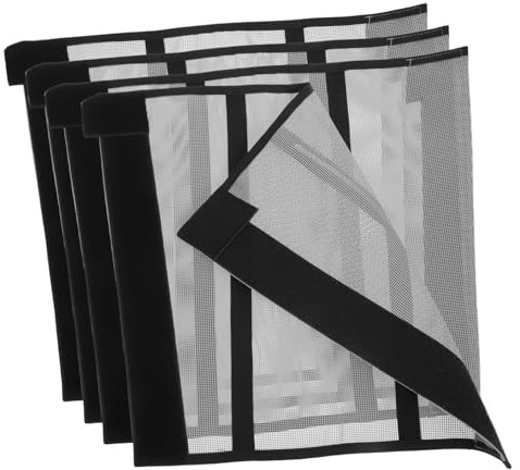 TOYZFRIENDY Lot De 4 Bottes Pour Chevaux Anti-mouches En Maille Respirante, Protection Optimale Des Jambes, Taille Standard, Usage Quotidien En Élevage Et Compétition Équestre