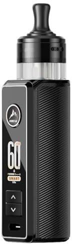 For VOOPOO Drag S3 Kit Built in 3000mAh Battery 60W Pod Mod Vape with PnP X Cartridge MTL 5ml PnP X Coil E Cigarette Vaporizer (Nero spray)