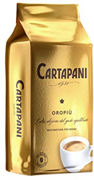 Cartapani 1951 | OROPIÙ macinato | caffè dal gusto superiore | per moka | 250g