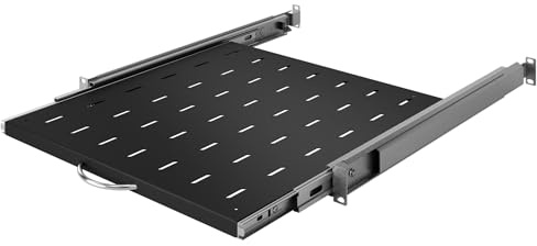 Stalflex Pull-Out Shelf 19 1U, 450mm, Black RSR19-1U-450B