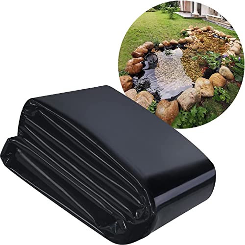 Bâche Pour Bassin Durable Extérieur-1x3m 5x5m 6x10m, Jardin Bâche D'étang Protection Solaire, HDPE Noir Bâche Pour Étang Pour Bassin De Poissons/Réserve D'eau L'aquaculture/Terrain De Golf ( Size : 1x