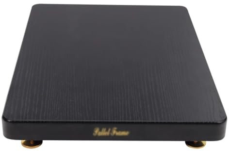 1-stufiges HiFi-Rack-AV-Regal Multifunktionale MDF-Regale Für AV-Verstärker HiFi-Verstärkerschrank TV-Ständer HiFi-Rack-Ständerschrank (Color : Schwarz, S : 28 * 22cm(1Tier))