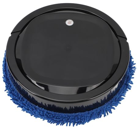 Aspirador del Robot, Operación Fácil, Robot de Limpieza Elegante de Doble Uso Húmedo y Seco 1500mAh para el Sitio (Black)