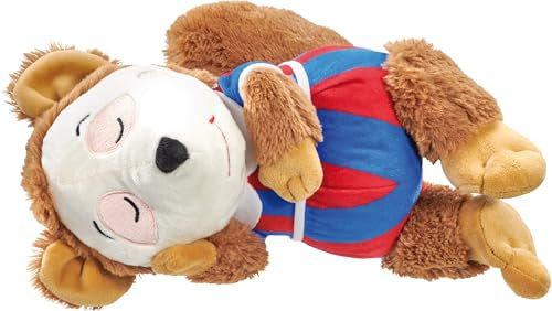 Schmidt Spiele 42256 Bobo Siebenschläfer, schlafend, 25 cm Plüschfigur