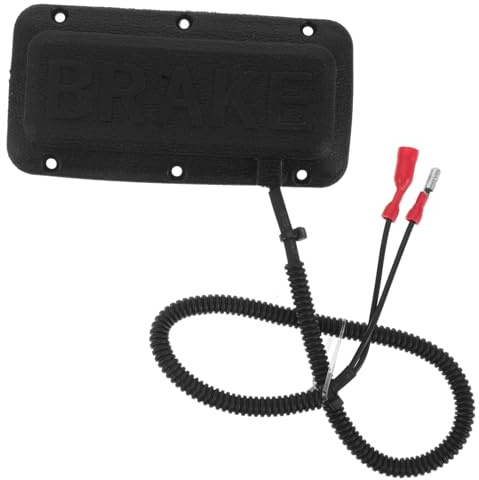 MUELODSIC Interruttore Luce Freno e Pastiglie Freno Per Golf Cart Compatibile Con Clubcar Ezgo Per Potenziare Funzionamento Frenante Del Tuo Golf Cart Nero