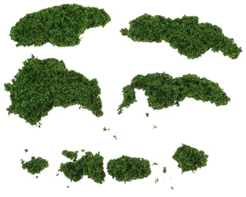 HONITANO Påse Simulerad Modell Militärgrön Konstgräs för Diorama Landskap och Modellbyggnad Scenmaterial för Miniatyrlandskap