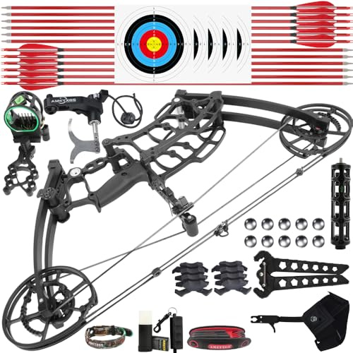 FQH M109K Dual-Purpose Compound Bow, 40-65 LBS, 25-30 Draw