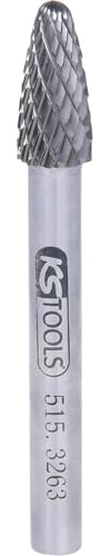 KS Tools 515.3263 HM rundbåge frässtift Form C, 8mm