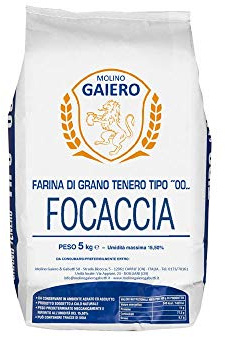 Farina Per Focaccia Tipo 00 5Kg