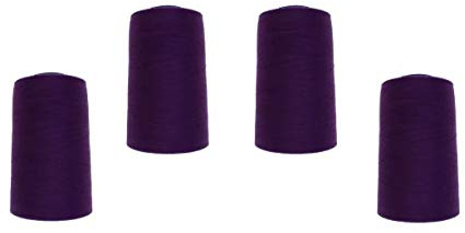 4 Konen Overlockgarn Nähgarn VIGA 120 (0309 - aubergine)