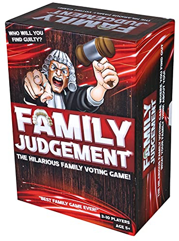 Family Judgement - The Hilarious Family Voting Board Game! Great Family Board Games for Kids & Adults…