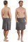 Liebenstein® Premium Saunakilt Herren mit Knöpfen - aus feinster Baumwolle - ideale Passform für EIN rutschfestes Sauna Erlebnis – Saunahandtuch Herren flauschig & weich