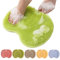 Foot Scrubber for Shower, Foot Cleaner Massager, with Non-Slip Suction Cups- Cleans, Smooths, Exfoliates & Massages Your Feet Without Bending, Improve Foots Circulation & Soothes Tired Feet (Green)
