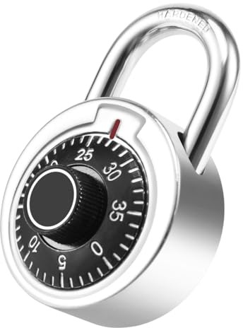 Lafeier Master Coded Lock 50 mm mit rundem Zahlenschloss mit festem Zifferblatt