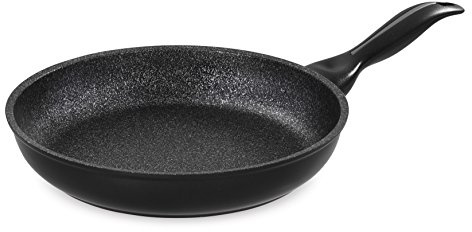 Barazzoni Granitica Extra Pfanne Ø 26 cm, Fassungsvermögen 2,1 l, innovative Innenbeschichtung Marmotech mit 5 Schichten in Steinoptik, Made in Italy