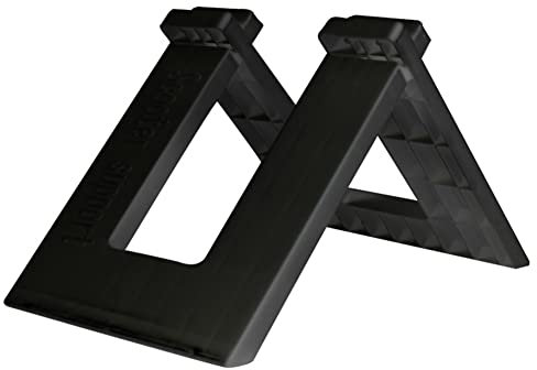 Fahrrad Parkständer,MoreChioce Laufrad Parkständer Fahrradparkplatz Bodenfahrrad Fahrrad Abstellständer Ausstellungsstand 10 Zoll-12 Zoll Kinderfahrradständer Reparatur Werkzeug,Schwarz