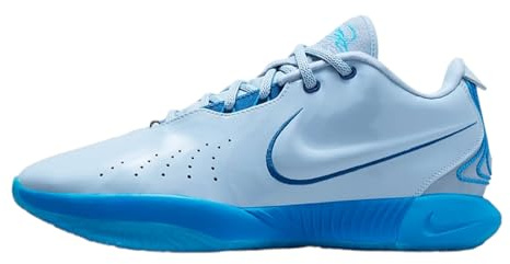 Nike Hombre - Zapatillas de Baloncesto Lebron XXI, Azul Armería Claro/Blue Hero/Glacier Blue/Court Blue, 45 EU