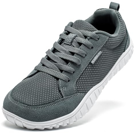 HOBIBEAR Baskets pour Femmes et Hommes à Bout Large | Zero Drop | Chaussures de Sport antidérapantes pour Courir et Marcher