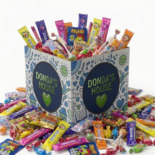 Donda's House® Pack MAXI 300 Ud. Caramelos y Golosinas. Chuches Cumpleaños. Relleno piñata. Todo envuelto individualmente. Incluye 30 bolsas cono cumpleaños y 30 cierres bolsas. (Pack MAXI)