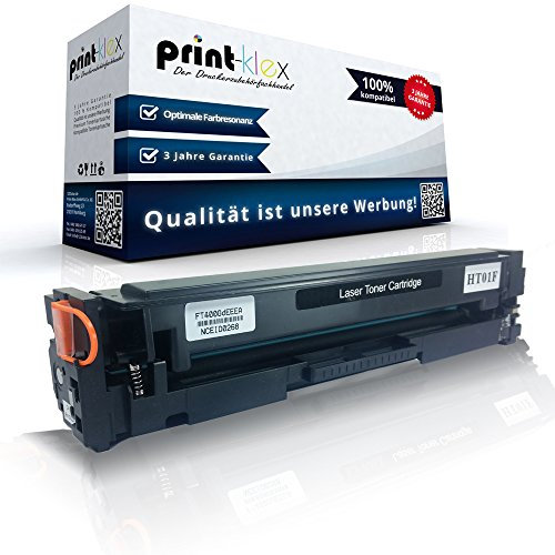Print-Klex Tonerkartusche kompatibel für HP Color Laserjet Pro MFP M 454 DN Color Laserjet Pro MFP M 454 dw Color Laserjet Pro MFP M 454 fw W2030A 415A W2030 ohne Chip BK Schwarz - Office Plus Serie