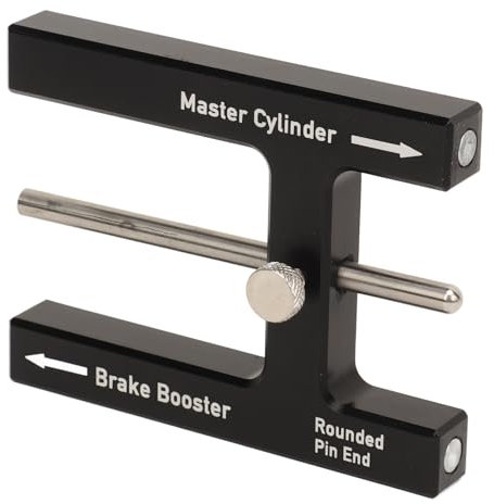 Brake Adjustment Tool with Adjustable Pin Aluminium Alloy Brake Booster Adjustment Tool Brake Booster Master Cylinder Push Rod for Brake Booster