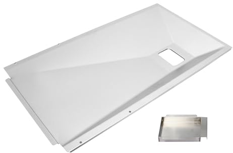 BBQ-PLUS Grease Tray with Catch Pan for Monument Grills 4-Burner 17842 24367 35633 24633 13892 D425 D405 41847NG 25392 13478 Grill Outdoor Drip Pan