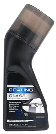 Agente antiappannamento per vetri per auto | Spray antiappannante e impermeabilizzante per parabrezza da 90 ml | Trattamento vetri auto ad alta efficienza per auto, camion, SUV,