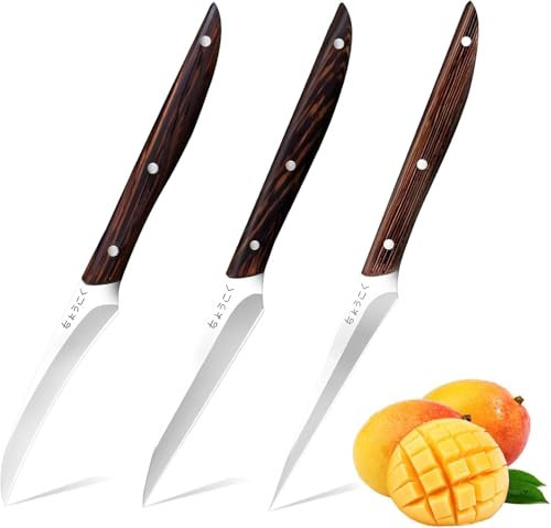 Plys Coltello Spelucchino Curvo Professionale Piccolo: Coltello per Carciofi Verdure Giapponese Affila Coltello Frutta