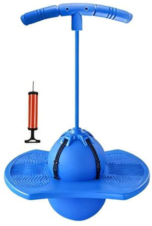 Genérico Pelota Saltarina para Niños - Antideslizante y Elástica Divertida - Pelota Rebotadora con Asa - para Casa Colegio Parque Viaje Deportes Camping Cumpleaños Vacaciones
