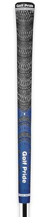 Golf Pride Golfschlägergriffe, Multi Compound, Schwarz/Blau, Standard