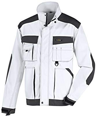 teXXor Bundjacke Antigua, robuste Arbeitsjacke T/C Canvas, 48, weiß, 4164
